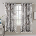 Classic Manual Tie Dye Linen Semi Grey Curtains